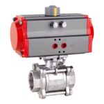 Grandeval BV-32 DN15 PN63 with DA pneumatic actuator